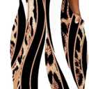 Women's Summer Maxi Dress Long Dress Casual Boho Sleeveless Strap Smocked Tiered Long Beach Sun Dresses, A4-leopard (L)