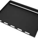 Weber RustResistant Outdoor Griddle Insert, FullSize Pre-Seasoned Carbon Steel Griddle for Summit and Genesis 300 Series (3 Burners), Gas Grills