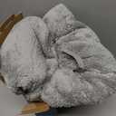 Bedsure Wearable Blanket Hoodie, Valentines Day Gifts for Her Wife Women Girlfriend, Shaggy Sherpa Oversized Hooded Blanket (Grey)