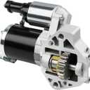 17964N New Starter Compatible with 2006-2008 Honda Pilot, 2006-2008 Honda Ridgeline V6 3.5L, Replace# 31200-RJE-A01 MHG024 M000T15571 M000T15571ZC M000T15172, M000T15571ZCKD SMT0246 M0T15571 M0T15172