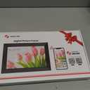 BIGASUO Digital Picture Frame, 10.1" Frameo Digital Frame WiFi with 32GB Memory, 1280x800 IPS Touch Screen, Send Photos/Videos from Your Phone Anywhere, Photo Gifts for Parents and Grandparents