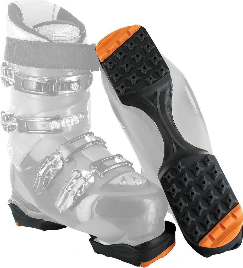 SkiTrax Ski Boot Tracks Traction and Protection Cleats, Large (Shoe Size: W 13-15/M 12-13.5)