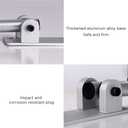 Botabay Handicap Grab Bars Rails 23.6 Inch Toilet Handrails Bathroom Safety Bar Toilet Support Rail Handicapped Handrail Accessories for Seniors Elderly (23.6inch)