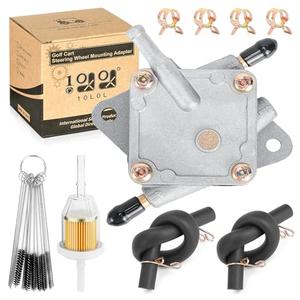 10L0L Golf Cart Fuel Pump for EZGO TXT & Medalist 1994-2003 4-Cycle Gas Golf Carts with 295cc 350cc Robin Engine, Replace OEM# 72021-G01 S5148