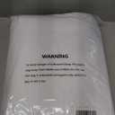 Surmente 2 Pack White Tablecloth for Round Tables, 132-inch Round Table Cloths for Weddings, Banquets, or Restaurants