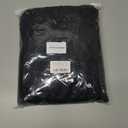 Black Hooded Cloak for Adult - Unisex Halloween Costume Vampire Witch Cape Wizard Robe Gothic Cosplay Cloak with Hood (Black, XXL)