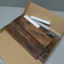 KLM Liquor Bottle Display Shelf, Coffee Syrup Rack Organizer, 3 Step Countertop Liquor Wine Rack, mini bar,liquor cabinet, Home Retro Bar Shelf Stand for Liquor Whiskey, Spirits