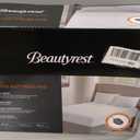Beautyrest Cotton Heated Mattress Pad - Bed Warmer with 20 Heat Settings Controller, Auto Shut Off Timer, All Around Elastic Deep Pocket, UL Certified, Machine Washable, White Twin XL