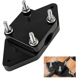 Heavy Duty Barrel Vise Tool, Aluminum Barrel Clamp with Leather Inserts, Non-Marring Design, Fits 0.67”–1.375” Outside Diameter