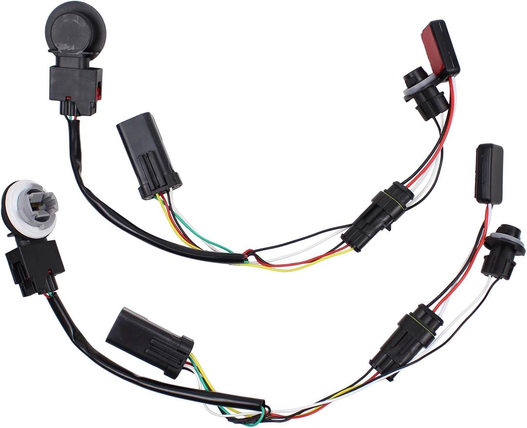 NewYall Left and Right Tail Light Wiring Harness for Ram 1500 2500 3500 2013-2023 NewYall Left and Right Tail Light Wiring Harness for Ram 1500 2500 3500 2013-2023