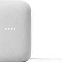 Google Audio Bluetooth Speaker - Wireless Music Streaming, Powerful Sound, Assistant Built-in, Wi-Fi and Bluetooth Connectivity, Smart Home Control, Stereo Pairing (Chalk)