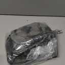 Microwavable Heated Neck Wrap Warmer and Shoulder Weighted Heating Pad Microwave for Hot and Cold Compress (Dark Gray)