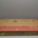 Vabches Over The Toilet Storage Cabinet, Bathroom Shelf Over Toilet with Glass Doors and Adjustable Shelves, Brown Freestanding Home Space Save Toilet Rack, for Restroom, Bathroom, Laundry (W31.69'')