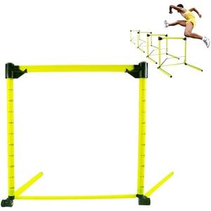 Adjustable Hurdles with Scale - Detachable Agility Training Equipment for Track, Soccer & Football, Indoor & Outdoor Use, Ideal for Athletic Jumping & Speed Drills