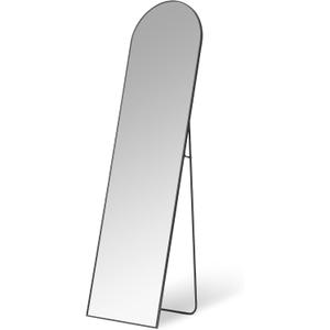 Amazon Basics Full Length Floor Mirror, 59 x 16 x 0.55 inches, Black