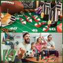 Roowest 30 Sets Pocket Hug Bulk Football Plush Doll Positive Gift Inspirational Gnomes Rugby Gnomes Pendant with Card Social Worker Month Bulk Gift for Women Men Coworker Group Football Team