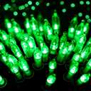 2 Pack 100 LED St Patricks Day Lights, 17.4Ft Battery Operated Green String Lights with 8 Modes & Timer Waterproof Indoor Outdoor for Patio Garden Party Irish St Patricks Day Decorations