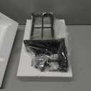 Motion Sensor Outdoor Wall Lantern Dusk to Dawn Exterior Porch Light Fixture Brown Outside Garage Sconce Lighting Waterproof Farmhouse Wall Mount Carriage Lamp for House Patio Doorway (Brown 1-Pack)