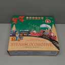 Electric Train Set for Kids with Remote Control, Classic Steam Locomotive with Smoke, Lights & Sounds, Kids Christmas Trains Tracks Toys for Christmas (Red)