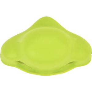 Novelty Costume Silicone Fake Nose with Clear Elastic Strap, Lime Green, Party Accessory, Soft Material