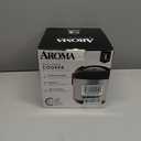 AROMA Digital Rice Cooker, 4-Cup (Uncooked) / 8-Cup (Cooked), Steamer, Grain Cooker, Multicooker, 2 Qt, Stainless Steel Exterior, ARC-914SBD