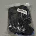 Waterproof Dog Boots for Small/Medium Dogs -Dog Paw Protectors Dog Suspender Boots Anti-Slip Pet Shoes for Outdoor Walking, Reflective Stay-On,Dirt-Proof Comfortable Booties (Black, Medium)