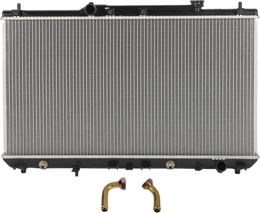 Radiator Compatible with for Toyota Camry 2.2L 1997-2001 for Toyota Camry 3.0L 1997 for Toyota Solara 2.2L 1999-2001 Automotive Replacement Engine Radiators Replace 1909 CU1909