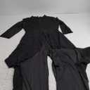 VisiChenup Jumpsuits for Women Dressy Sexy Long Sleeve Casual Long Pants Clubwear Evening Party Jumpsuit, Medium, Black 