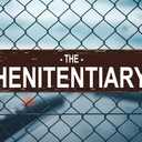 The Henitentiary Sign Chicken Coop Rustic Metal Street Sign or Door Name Plate Plaque Home Patio Garden Bar Farm House Garage Wall Decor Brown Tin Signs 16 X 4 Inch
