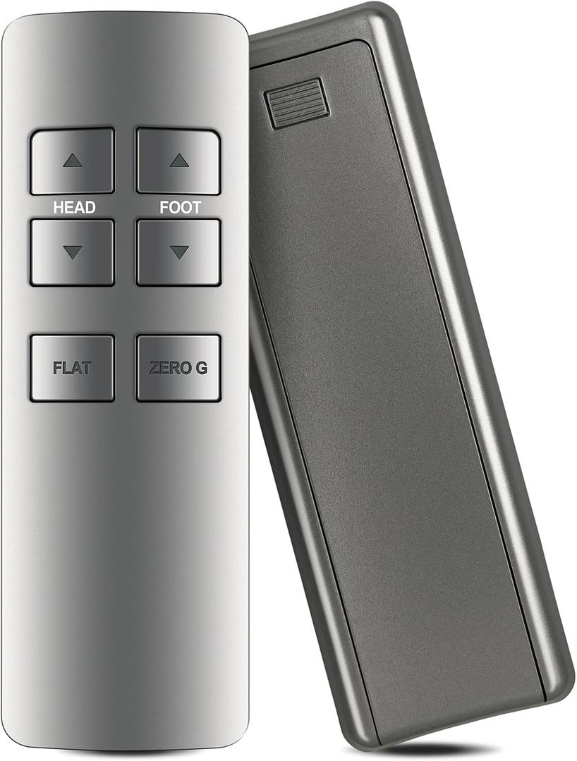 Replacement Remote Control for Beautyrest Serta Motion Essentials III/iSeries Adjustable Bed, Compatible Model JLDK.27.09.12 (3rd Gen Gray or iSeries Model)