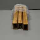 3-Pack Wood Wall Planters with 6 Removable Faux Eucalyptus Stems - Modern Farmhouse Wall Decor for Living Room, Bedroom, Bathroom - Wooden Wall Vases and Fake Eucalyptus for Home Office Decor