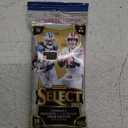 Panini Select 2023 15 Card Value Pack 3 Reds and Yellow Prizm Die-Cuts