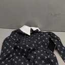 Oumbivil Girls Halloween Costumes Kids Black Dress with Socks Necklace Hairpin for Birthday Outfits, Size 140 ( 9-10 Years) 