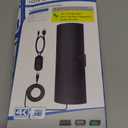 3200+ Miles TV Antenna Indoor, 360 Reception Digital Antenna for Smart TV and Old TVs, HD Antenna for Local Channels with Amplifier Signal Booster Support 4K 8K 1080p -38ft Thick Coaxial Cable