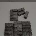 Marsui 50 Pcs 1/64 Scale Toy Cars Organizer Storage Case Clear Individual Toy Car Display Case1.4 x 1.4 x 3.5 Inches (Black)