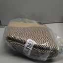 14"x12" Natural Jute Rope Woven Storage Basket with Handles for Plant, Blankets,Toys,Clothes,Shoes - Living Room Home Decor,Multifunctional Basket for Organizer,Picnic,Artificial Tree (Large, Brown and Black)