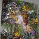 Valery Madelyn 24" Collapsible Floral Summer Fall Wreaths for Front Door
