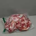 Horaldaily 4PCS Christmas Dining Red Chair Covers, Simple Snow Stick Figure Stretch Removable Washable Slipcover Chair Protector for Dining Room Home Decor