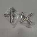 4-Way Sillcock Key, 2-Pack 40Cr Water Key, Multi-Functional & Utility Wrench, Shut Off Tool for 1/4", 9/32", 5/16", 11/32" Valve, Spigot & Electric Meter, Ideal for Home, Public & Commercial