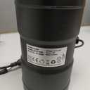 Hon&Guan 4 Inch Inline Booster Duct Fan with Speed Controller - 130 CFM Airflow with 6W Ultra-Low Power and Low Noise (Basic)