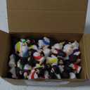 Bememo 100 Pcs Jesus Toys Original Design Mini Rubber Little Jesus Figurine to Hide and Seek Religious Party Favors Sunday School Craft Baptism Gifts for Easter Egg Stuffers(Multicolor)