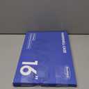 for MacBook Pro 16 inch Case 2024-2021 M4 M3 M2 M1 Pro/Max [Ultra-Thin Natural] for A3403 A3186 A2991 A2780 A2485 Protective Durable Matte Hard Shell Laptop Cover-Space Black Clear