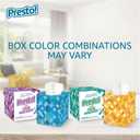 2 x Amazon Brand - Presto! Ultra-Soft 3-Ply Premium Facial Tissues, 264 Count (4 Cube Boxes of 66), Packaging May Vary