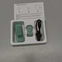 Page Turner Ring for Kindle, Remote Control Paperwhite Oasis Scribe Kobo eReaders, Page Turner Clicker for Kindle iPhone ipad Tablets with Camera Video Record & Shutter Selfie Matcha Green