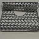 JIUBAR Sink Protectors for Kitchen Sink 12" 13" 16" 18" 19" 24" 26" 28" 29" 30" Silicone Sink mat| Silicone Kitchen Sink Mat Grid for Bottom of Farmhouse Stainless Steel(16.2"x 12.5"Gray)