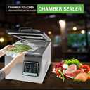 Chamber Vacuum Sealer Bags 300 Count 6" x 10" 8" x 12" 10" x 13" For 3-Mil Vacuum Chamber Bags Pre-Cut Chamber Vacuum Bags- BPA-Free -Heavy Duty Chamber Machine Pouches, 300Bags=10"x13"+8"x12"+6"x10"