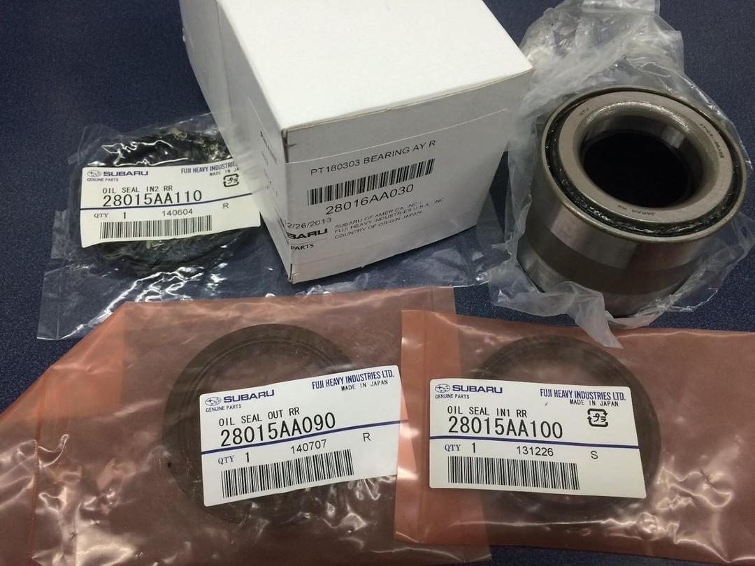 Subaru Genuine OEM Rear Wheel Bearing Kit WRX Legacy Forester Outback Impreza
