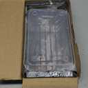 Kontoyo Sink Caddy Sponge Holder,Sponge Holder for Kitchen Sink,Kitchen Sink Organizer for Soap Brush Dispenser,Countertop Sink Caddy Organizer with Removable Drain Tray (Black)