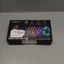 L8star Battery Powered Led Strip Lights, 2x16.4Ft (32.8Ft),Two Sets of Strip Light with 4 AA Battery Box/USB RGB LED Lights, Remote and APP Control (2x13Ft)