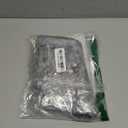 Grey Christmas Stocking Soft Faux Fur Xmas Stocking Personalized Fireplace Hanging Stockings Classic Christmas Stockings for New Year Party Decorations Family Holiday Party Supplies (Grey and White)